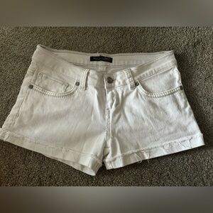 Levi’s White jean Shorts